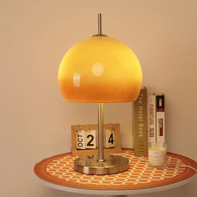 Living Room Glass LED Floor Lamp For A Living Room And Bedroom Atmosphere