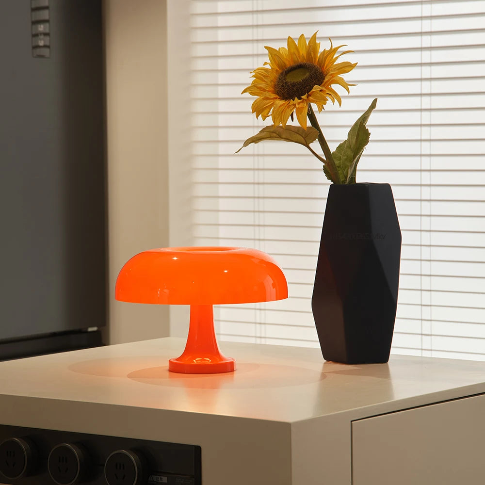 Classic Mushroom Table Lamp Bedroom Bedside Lamp