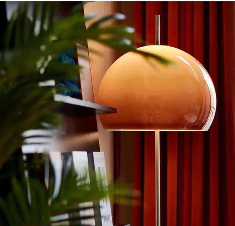 Living Room Glass LED Floor Lamp For A Living Room And Bedroom Atmosphere