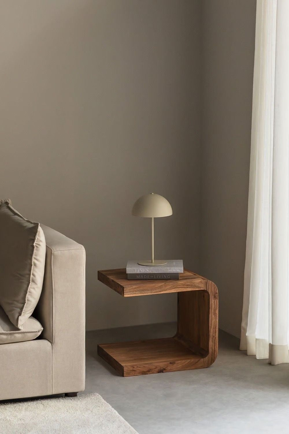 Mango Wood Bedside Stand