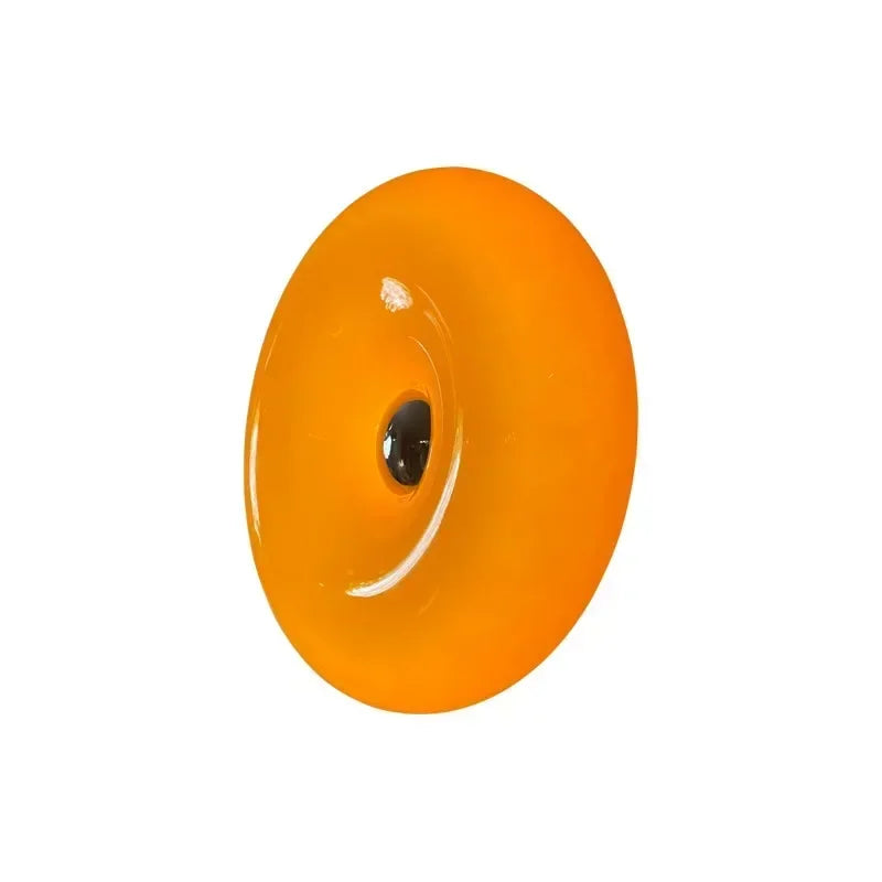 Morden Donut LED wall lamp Bauhaus retro living room TV wall lamp Bedroom bedside lamp Atmosphere wall light