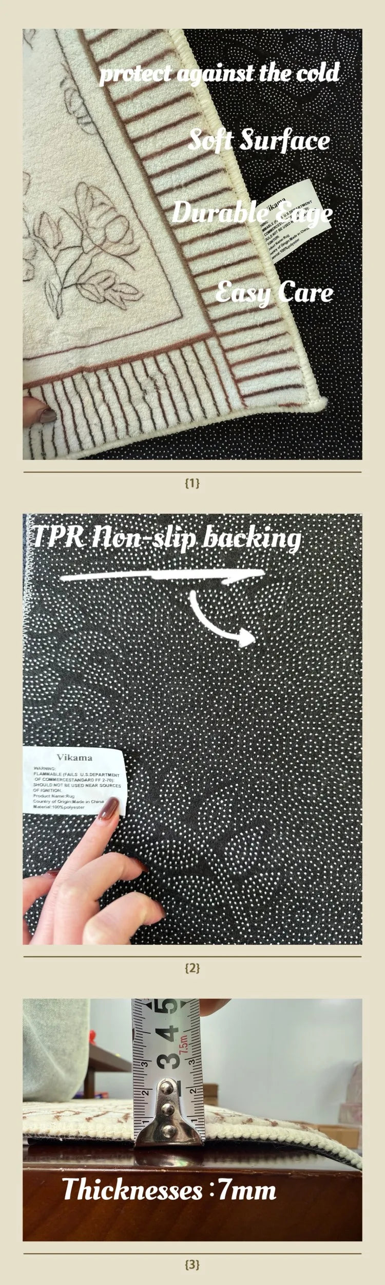 VIKAMA Healing Clouds Carpet