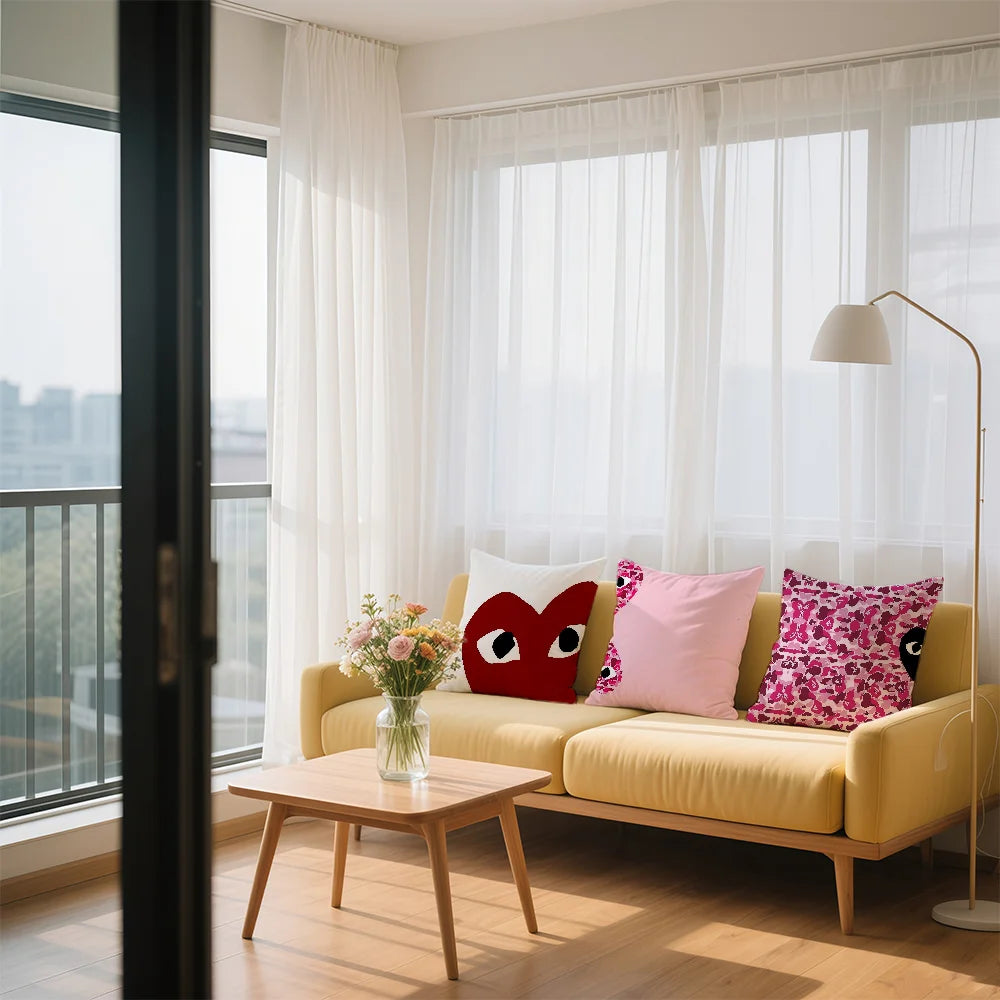 cushion cover Fashionable C-comme Style Comfortable sofa A-Artist Bedroom Personalized D-des G-garcons Decoration