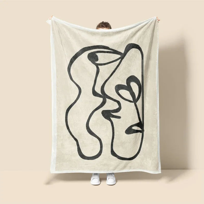 Scandinavian Throw Blanket