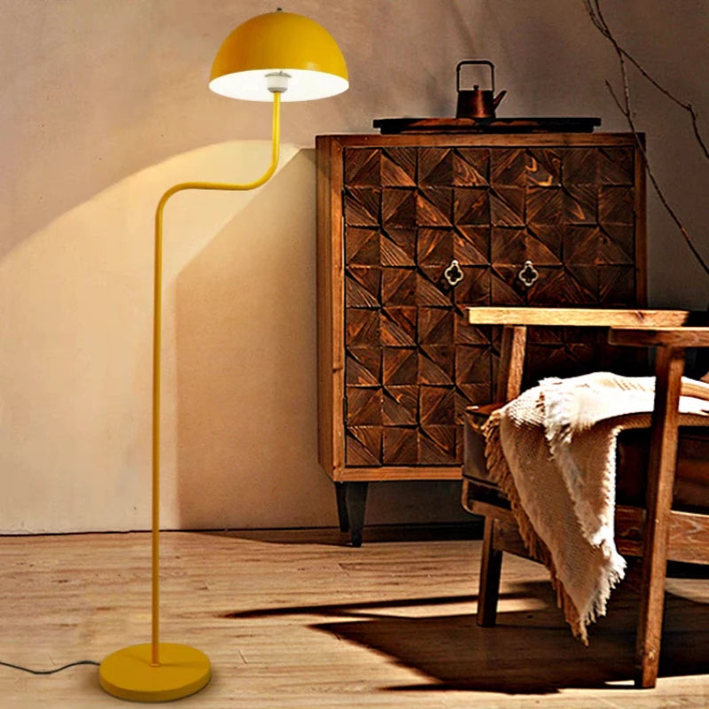 Switzerland Jade Green Mushroom Floor-standing Lamp Living Room Bedroom Sofa Creative Standing Lighting