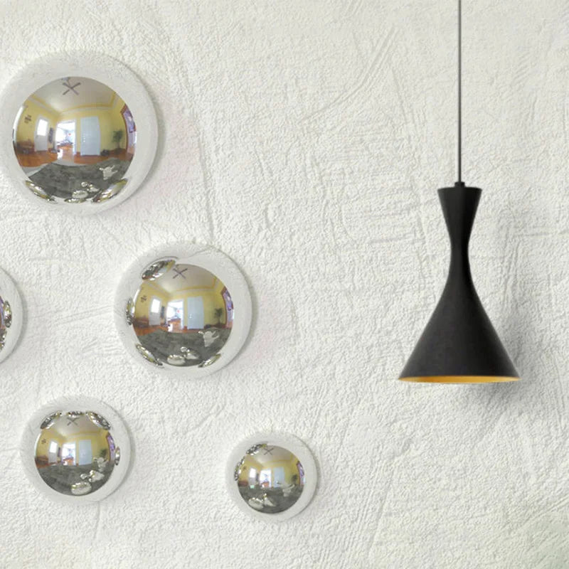 Stainless Steel Hollow Hemispherical Polished Mirror Ball