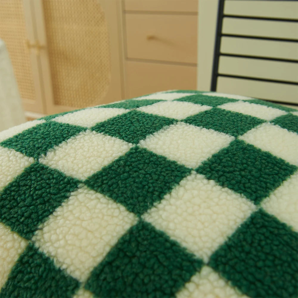 Checkered Cushion Cover Checkerboard  PILLOWCASE
