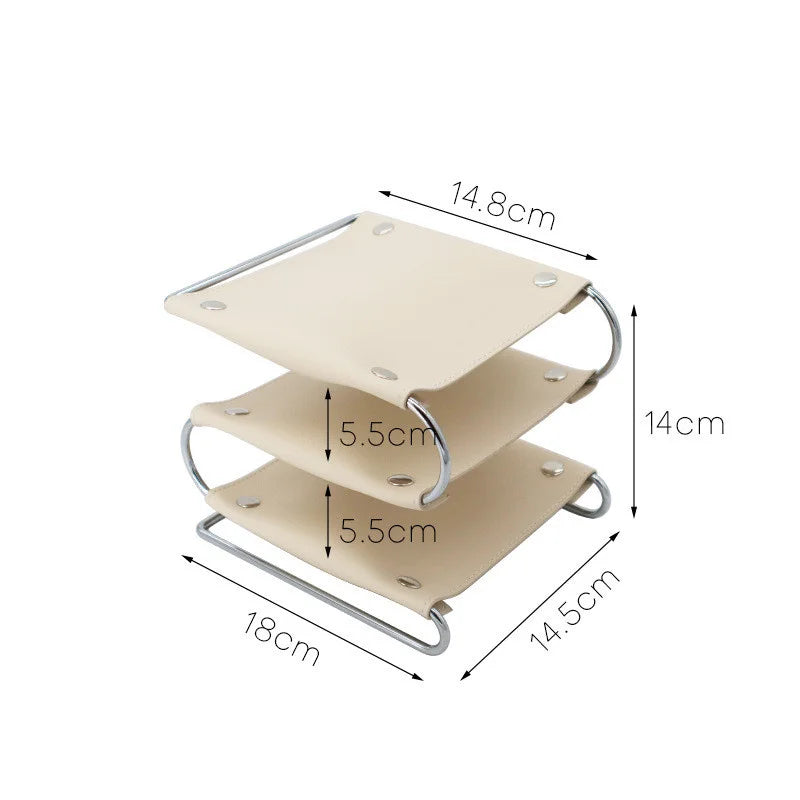 Multifunctional Leather Tray