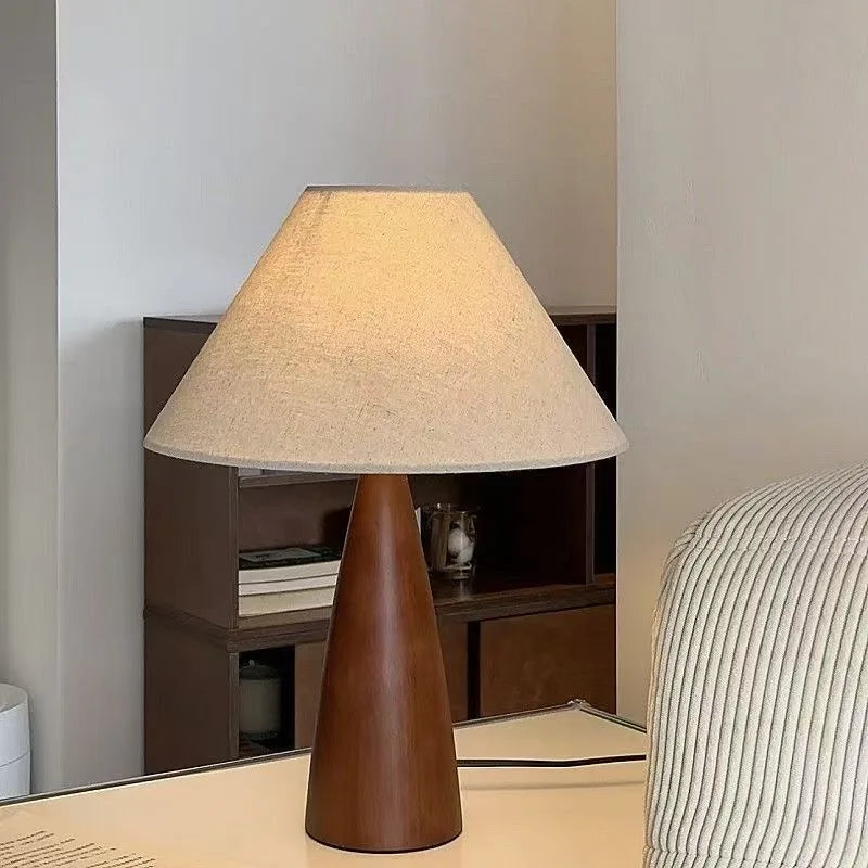 Solid Wood desk lamp