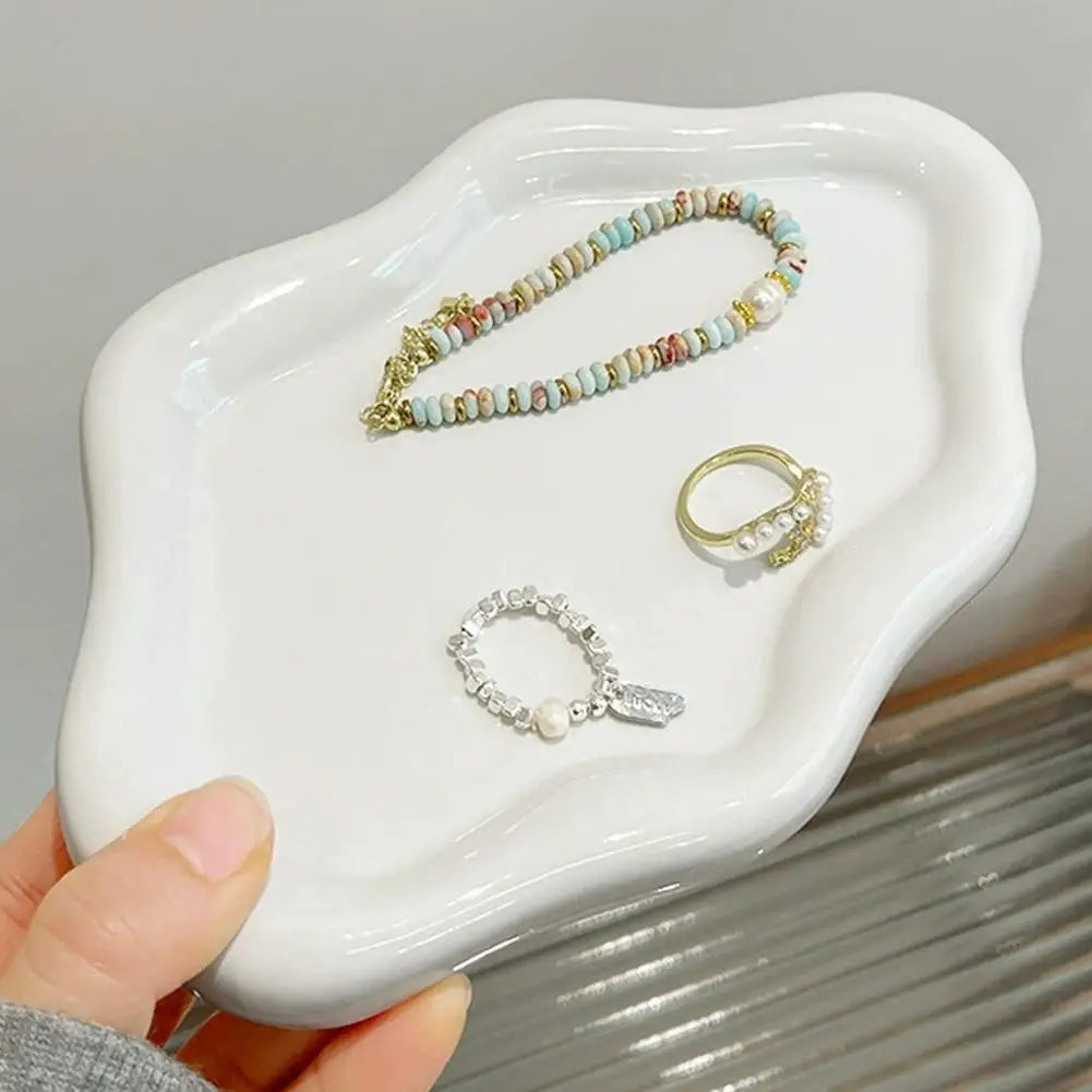 Cloud Ceramic Jewelry Storage Tray