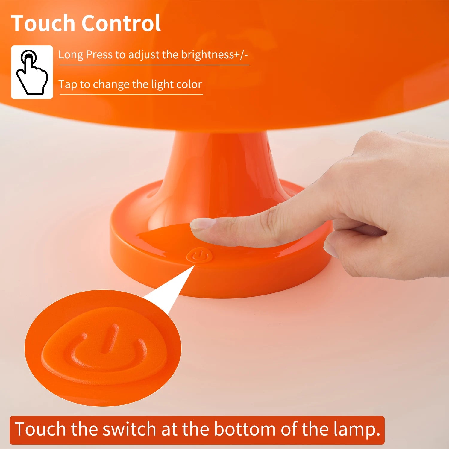 Modern Bauhaus Art Desk Lamp Bedroom Bedlight Danish Designer Classic Mushroom Decorative Desk Lamp