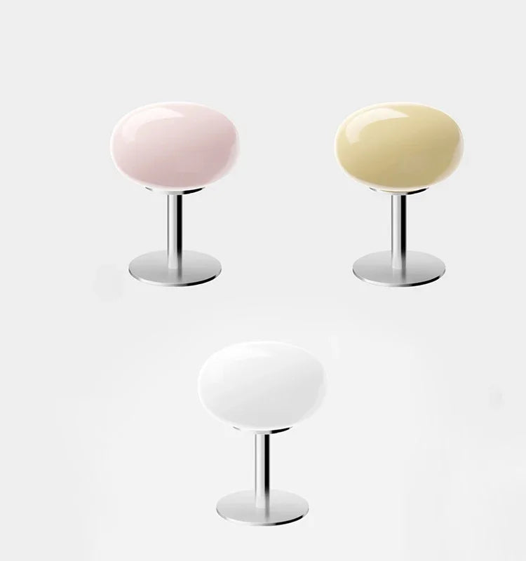 Macaron Glass Table Lamp Trichromatic Dimming