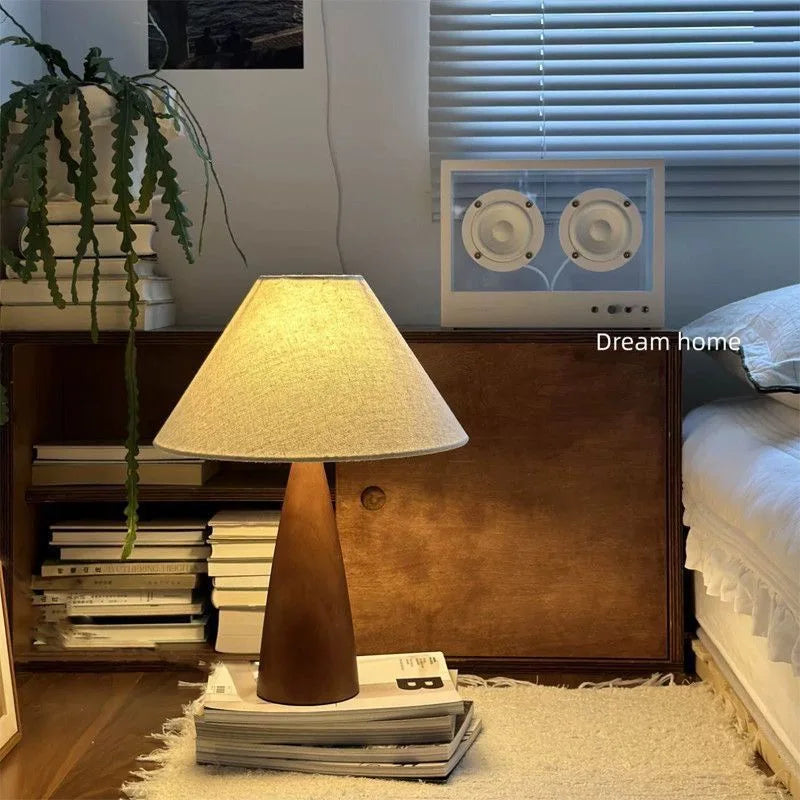 Solid Wood desk lamp