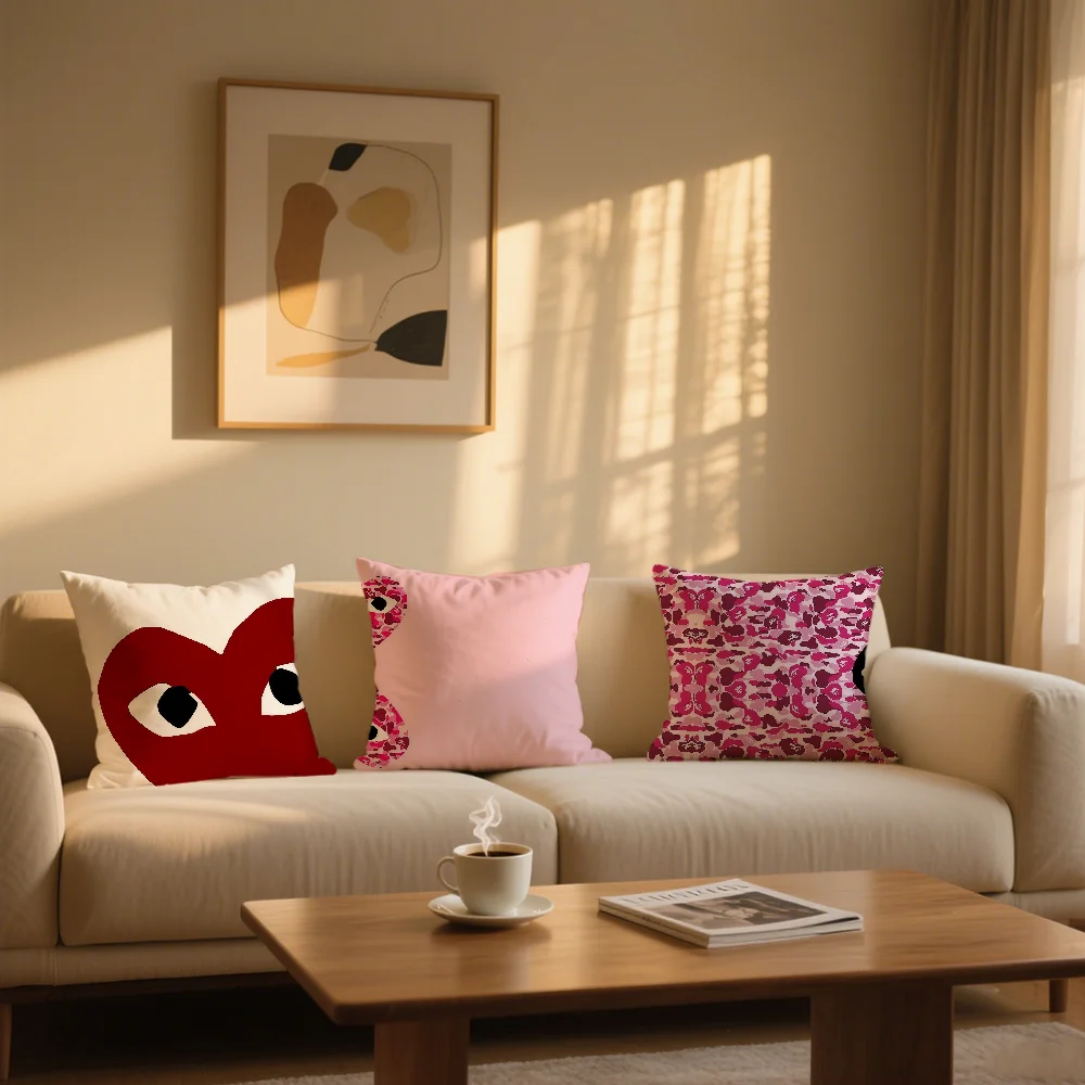 cushion cover Fashionable C-comme Style Comfortable sofa A-Artist Bedroom Personalized D-des G-garcons Decoration