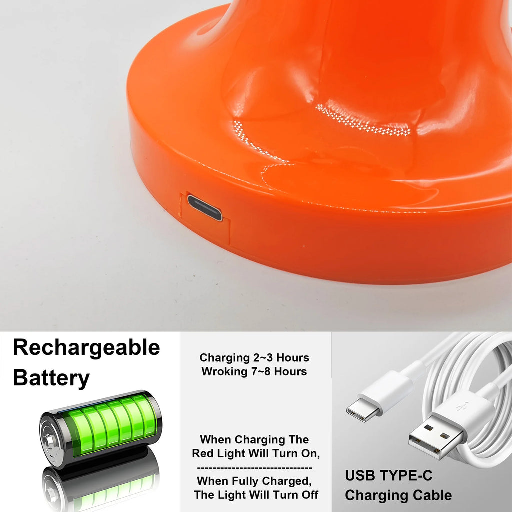 Modern Bauhaus Art Desk Lamp Bedroom Bedlight Danish Designer Classic Mushroom Decorative Desk Lamp