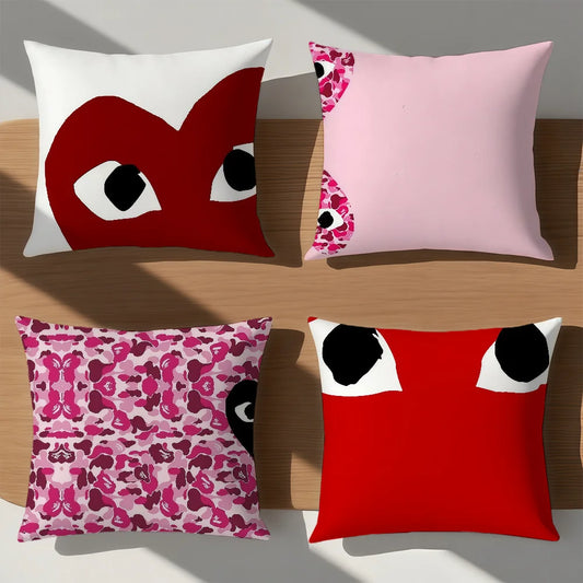 cushion cover Fashionable C-comme Style Comfortable sofa A-Artist Bedroom Personalized D-des G-garcons Decoration