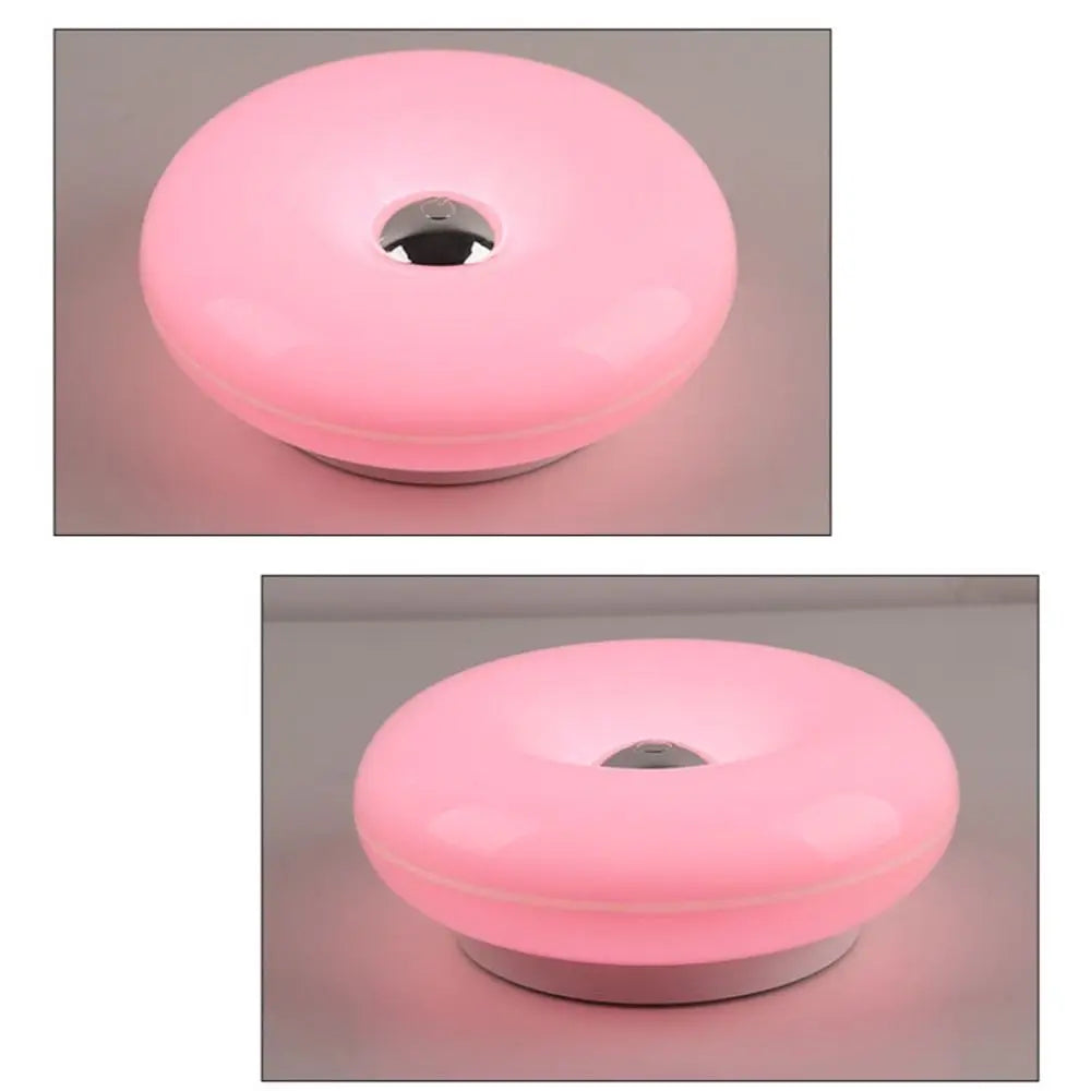 Tricolor Lighting Plastic Donut Wall Lamp