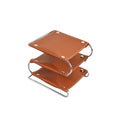 Multifunctional Leather Tray Sundries Cosmetics Jewelry Storage Finishing Living Room Home Decoration