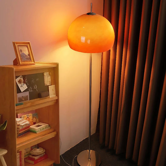 Living Room  Glass LED Floor Lamp For A Living Room  And Bedroom Atmosphere